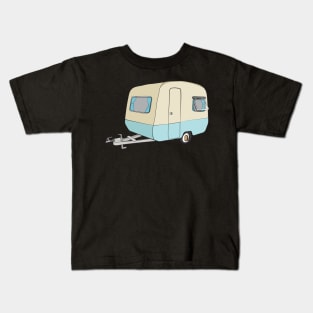 Retro 1970s Caravan Kids T-Shirt